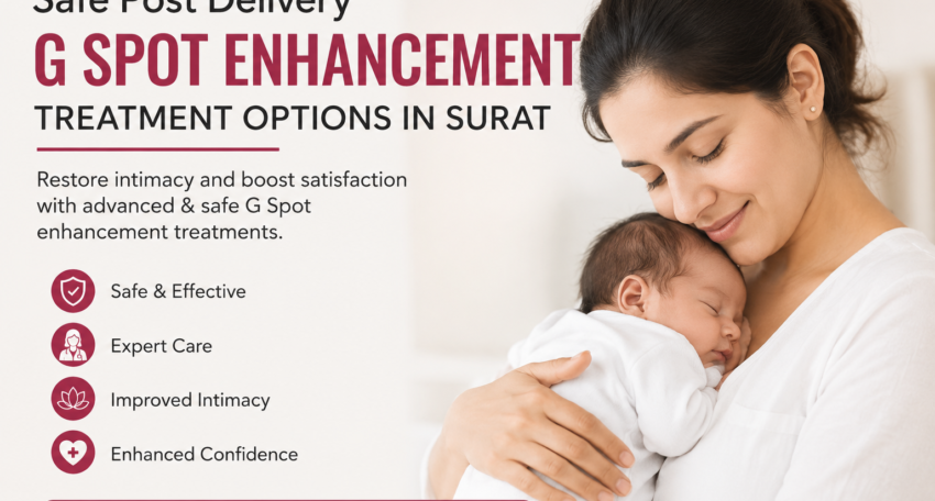 Post delivery g spot enhancement