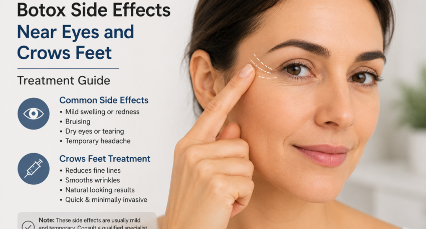 botox side effects near eyes