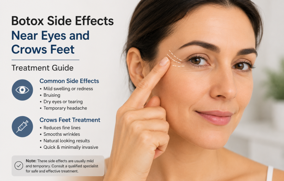botox side effects near eyes