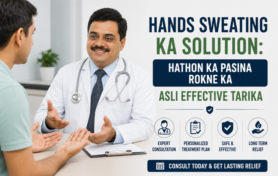 hands sweating ka solution