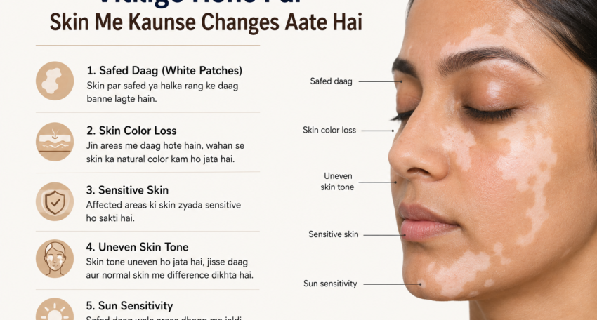 vitiligo ka side effect
