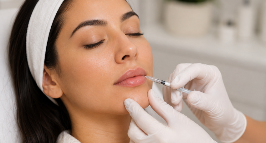 smooth lip area treatment