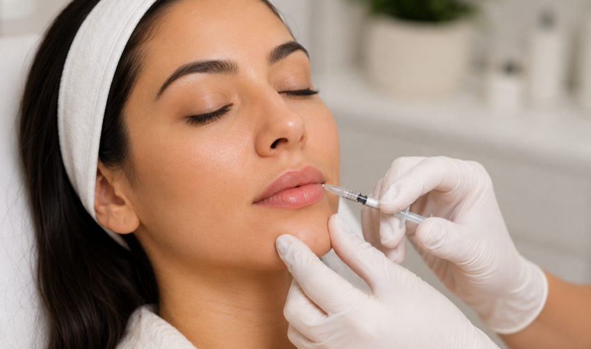 smooth lip area treatment
