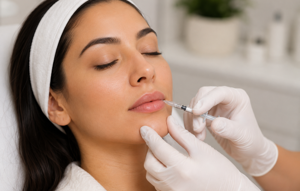 smooth lip area treatment