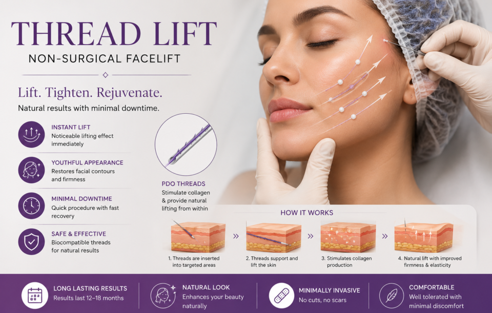 Thread lift