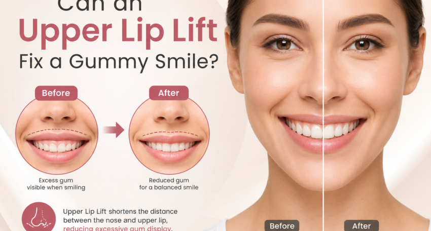 Upper Lip Lift for Gummy Smile