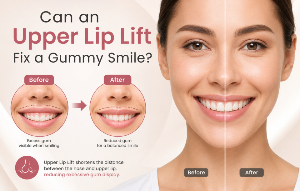 Upper Lip Lift for Gummy Smile