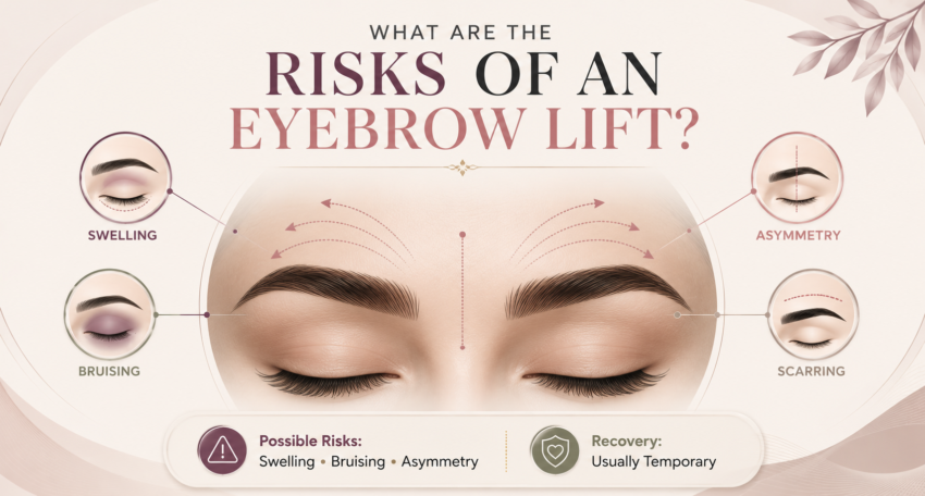 eyebrow lift risks