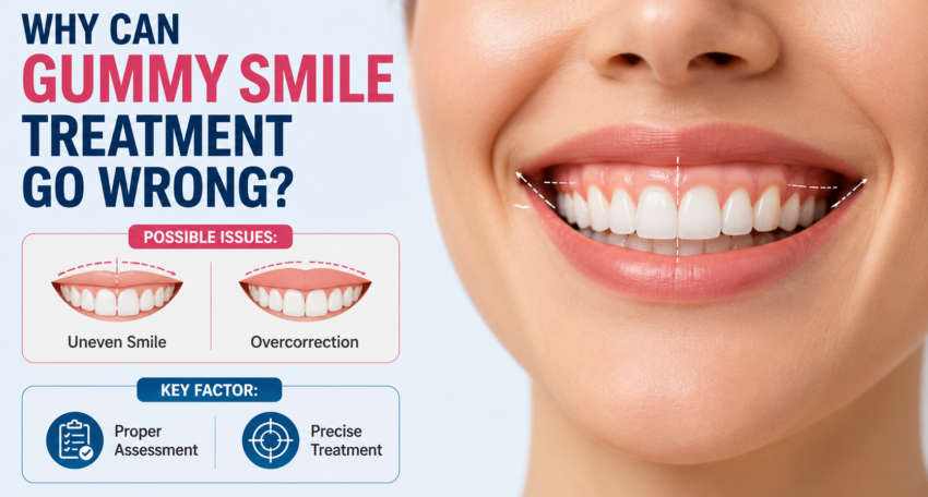 gummy smile treatment gone wrong
