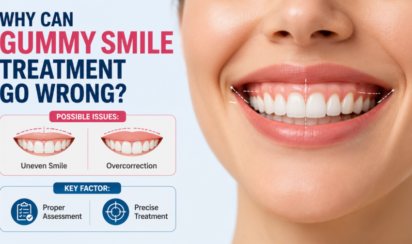 gummy smile treatment gone wrong