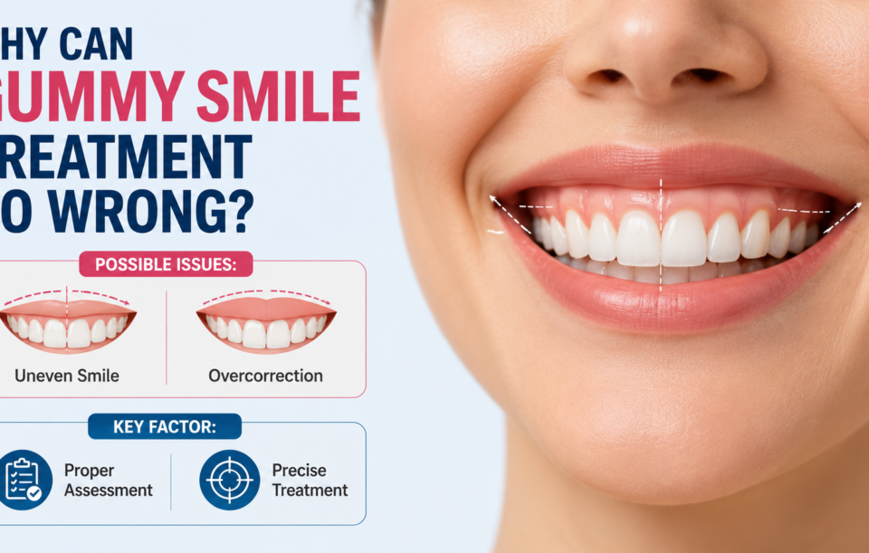 gummy smile treatment gone wrong