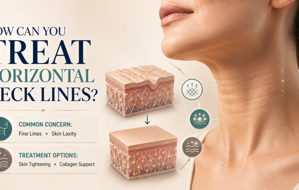 horizontal neck lines treatment