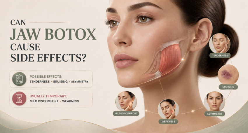 jaw Botox side effects