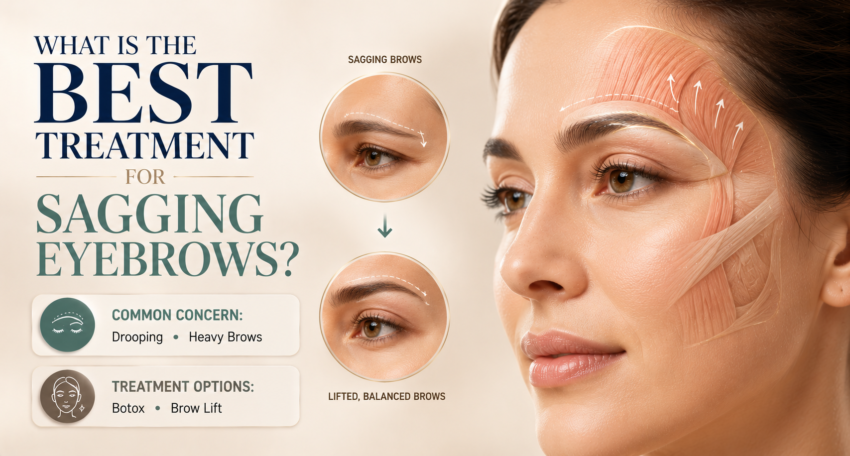 sagging eyebrow treatment