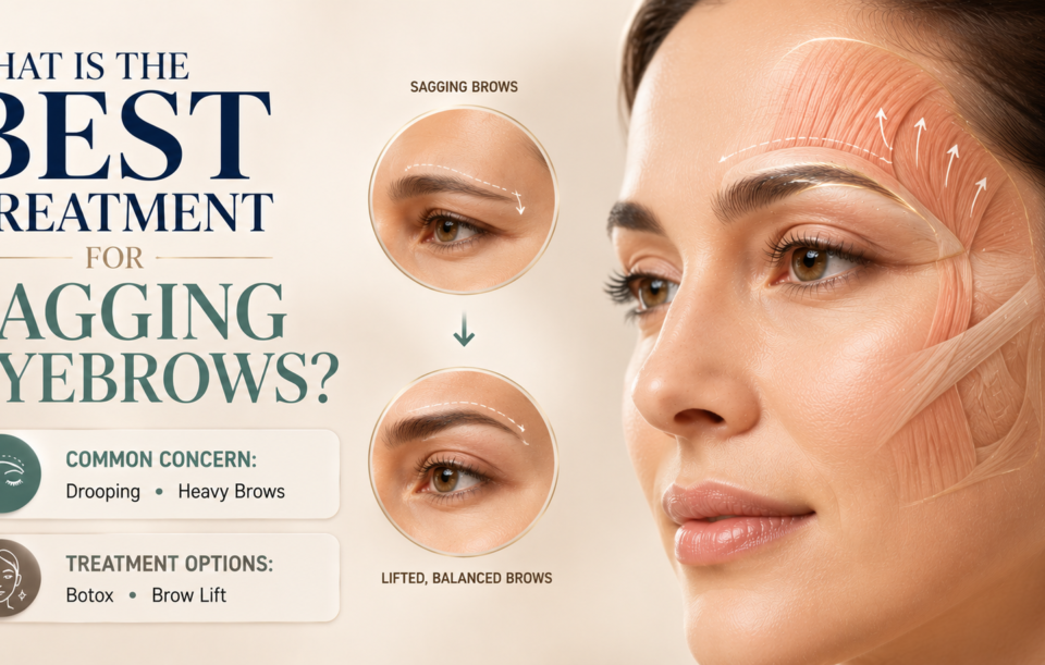sagging eyebrow treatment