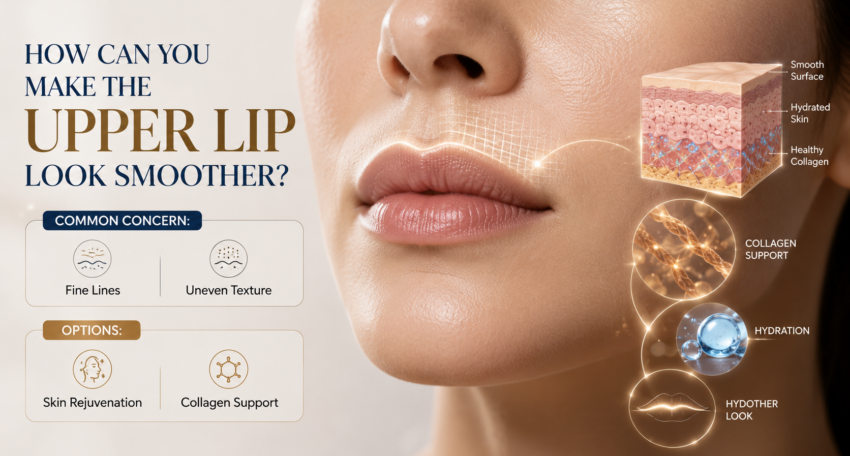 smooth upper lip treatment