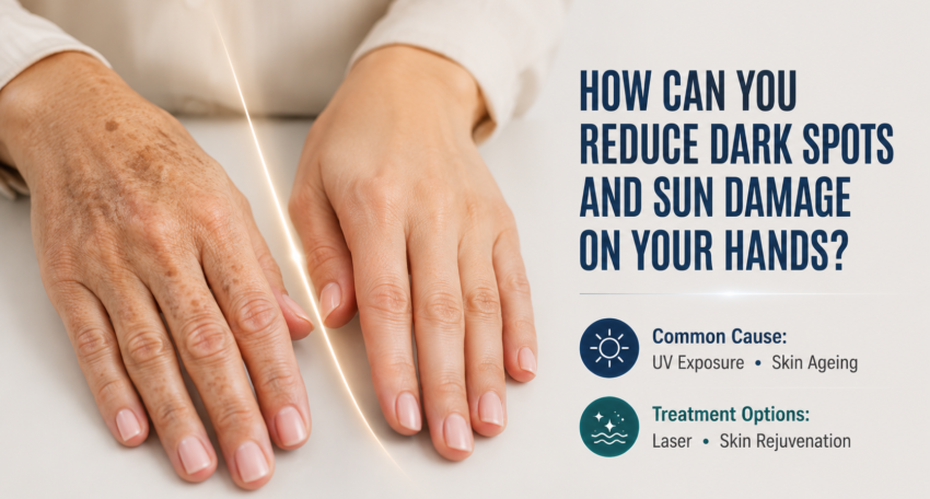 sun damaged hands treatment