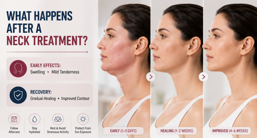 what happens after neck treatment
