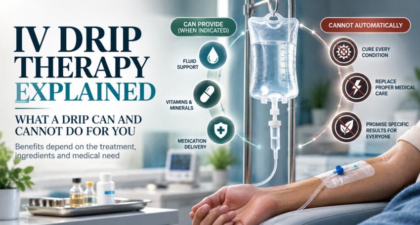 Comparison of oral supplements and an intravenous drip showing when each route is genuinely preferred
