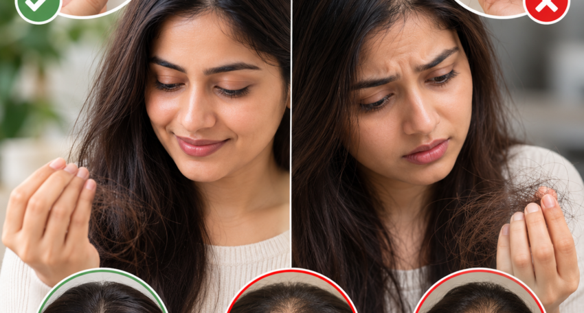 How Much Hair Fall Is Normal Treatment of hair fall in surat