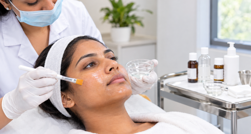 chemical peel for tanning