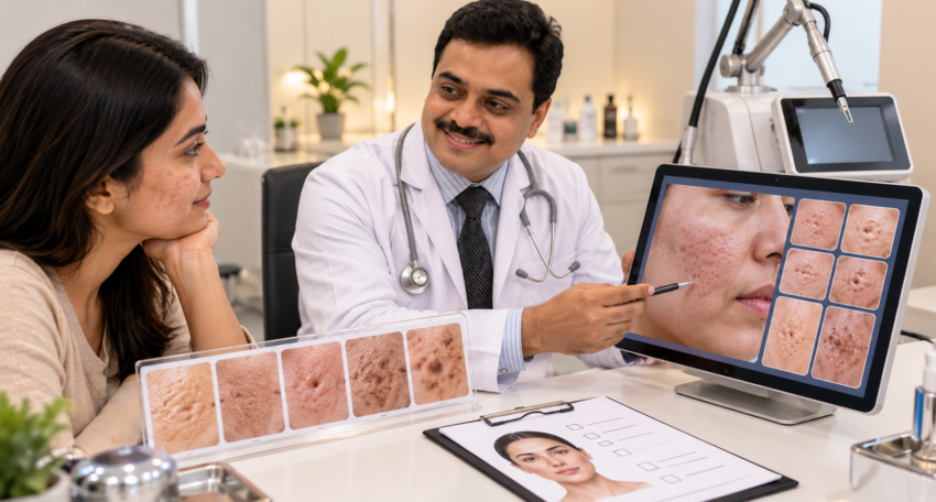 laser acne scar treatment cost
