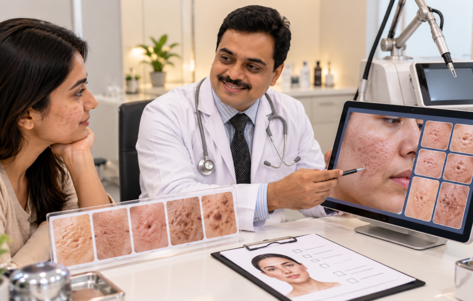 laser acne scar treatment cost
