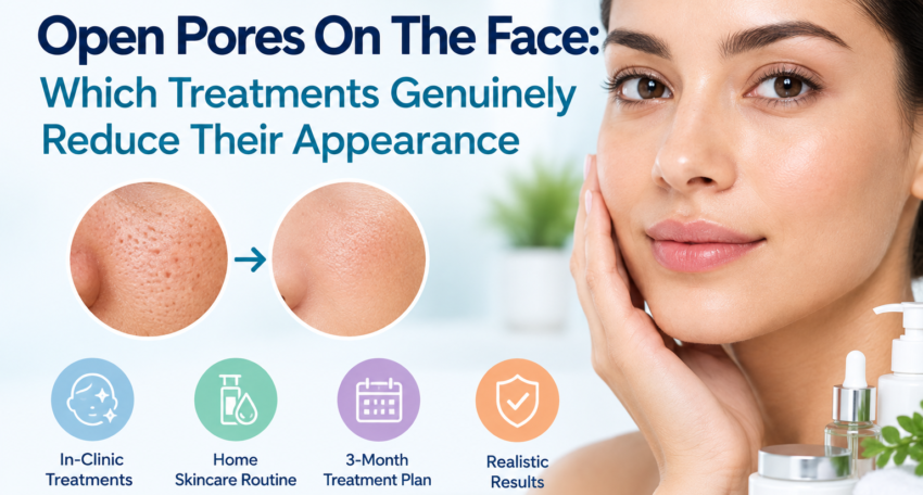 open pores treatment on face