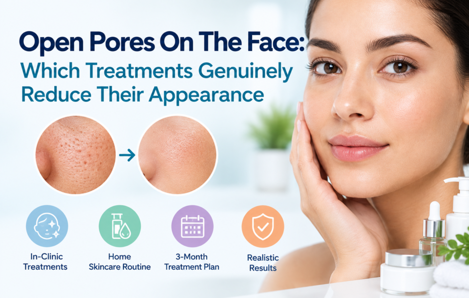 open pores treatment on face