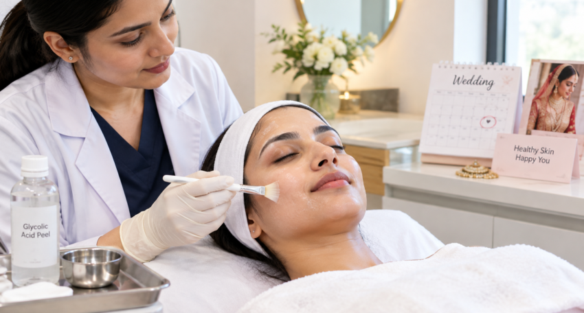 chemical peel before diwali