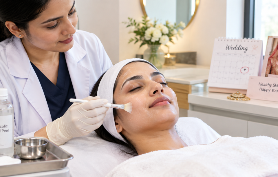 chemical peel before diwali